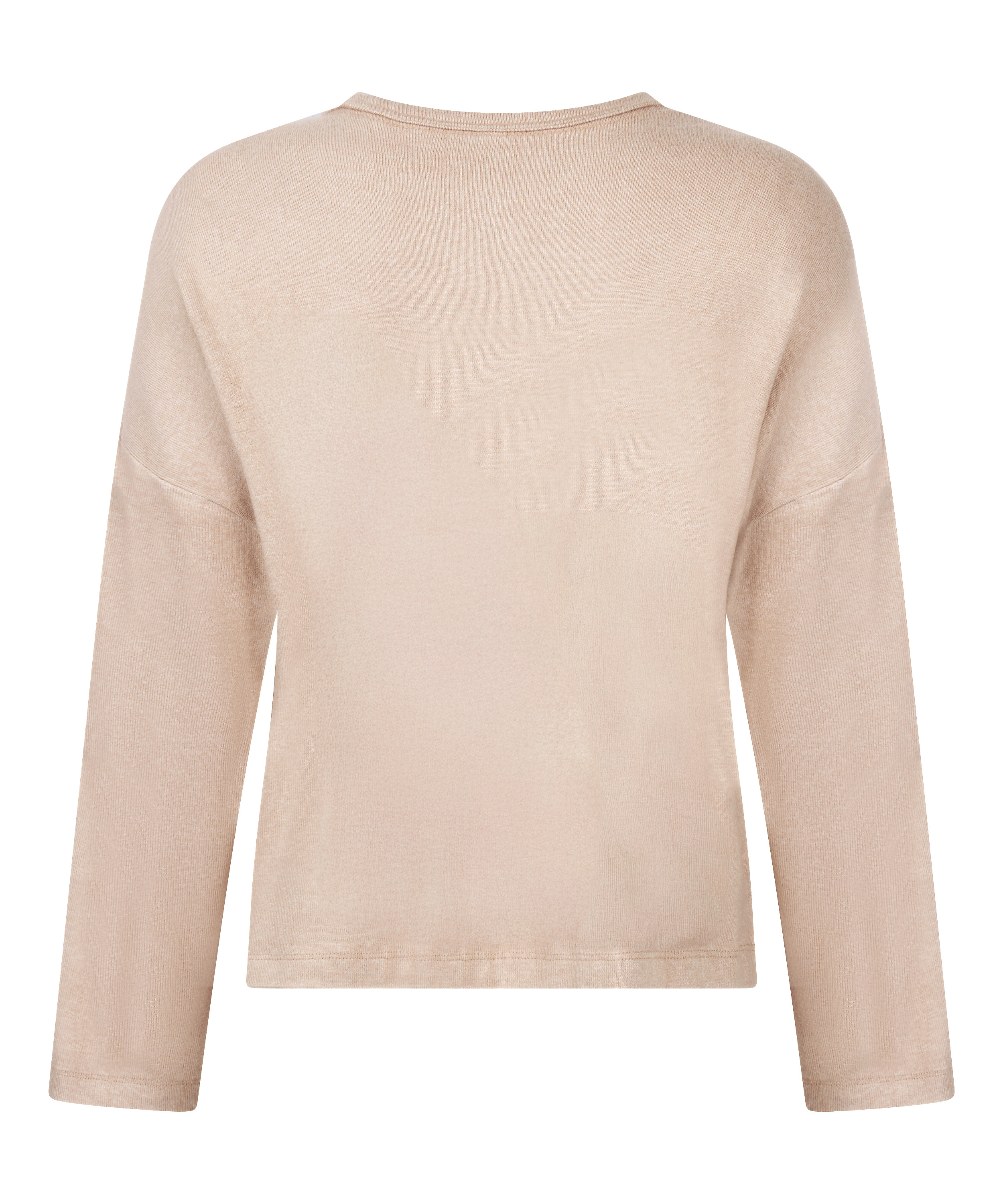 Pyjamastop Jersey, Beige, main