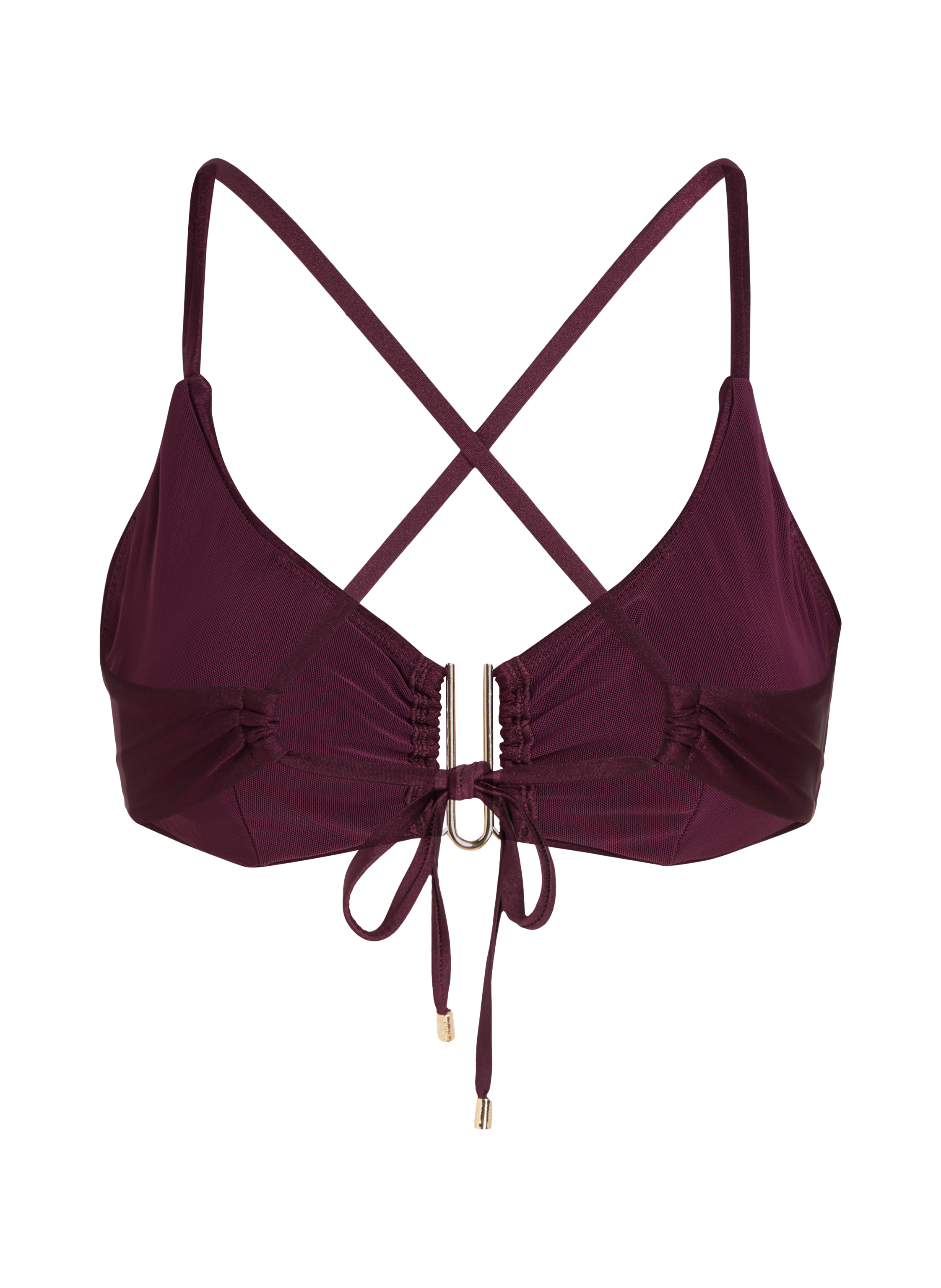 Bikini Crop Top Costa, Lilla, main