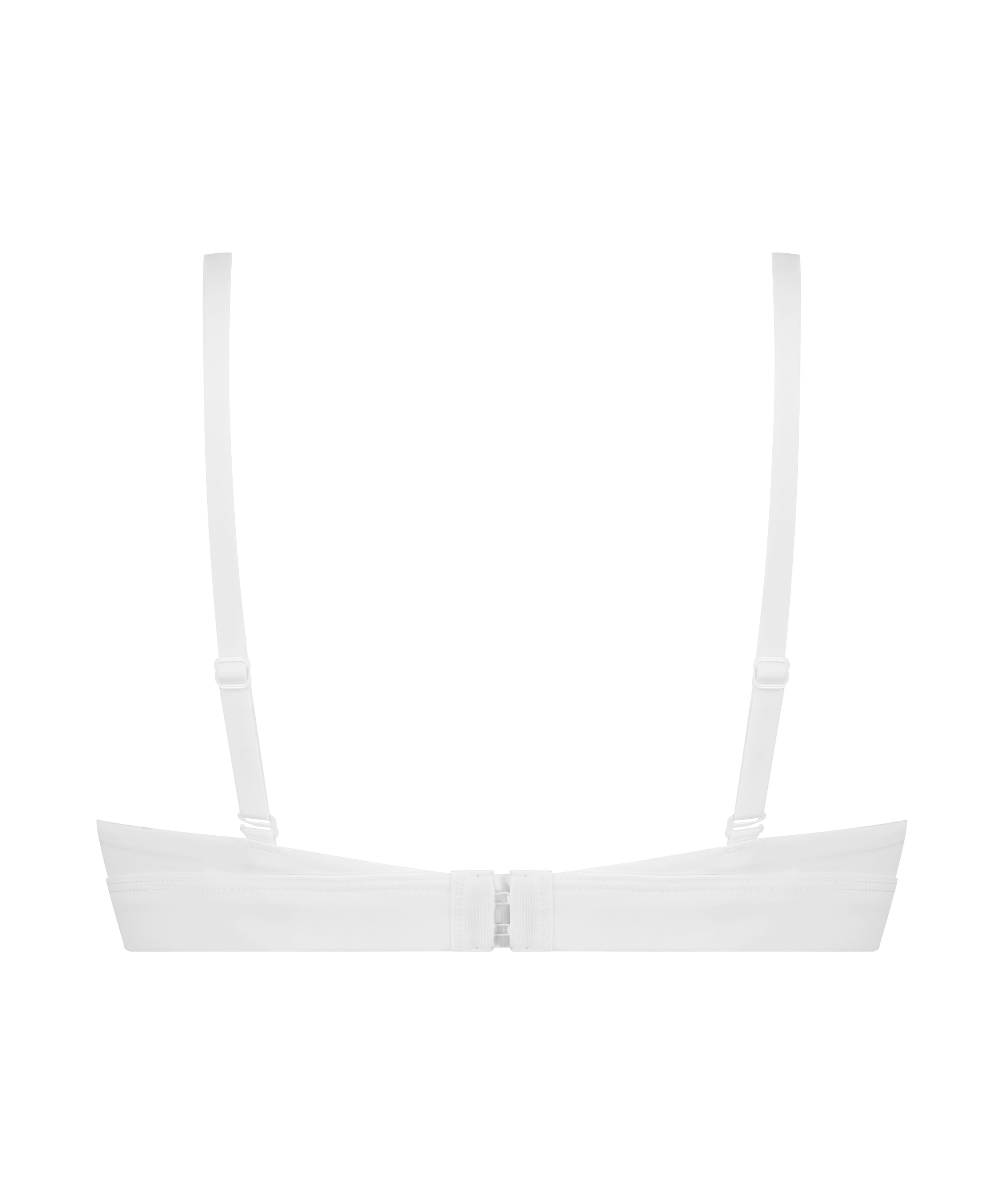 Formstøbt bh uden bøjle, Hvid, main