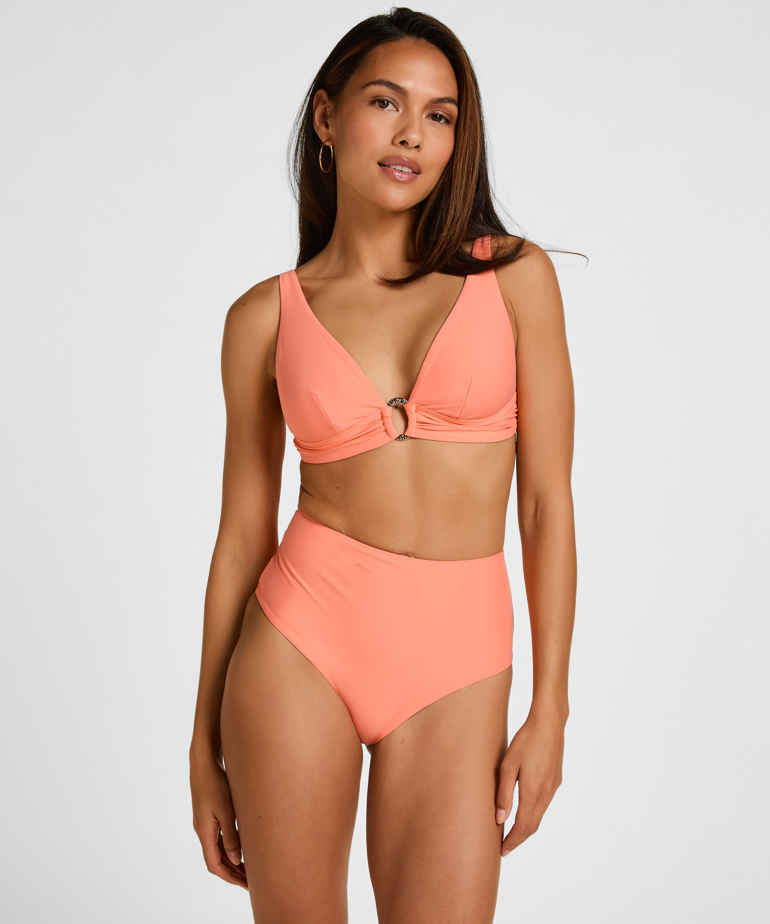 High-Waisted Formende Bikinibukser Luxe