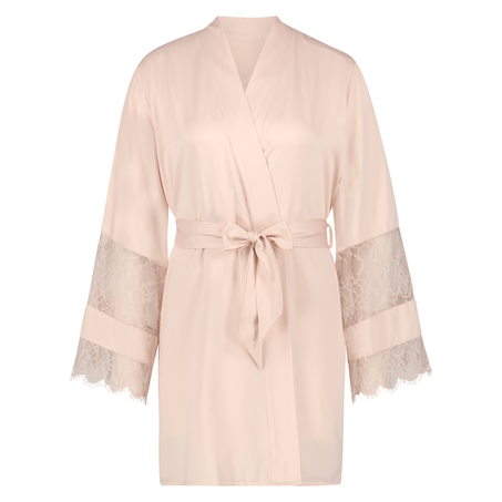 Kimono satin Bridal, Lyser&oslash;d