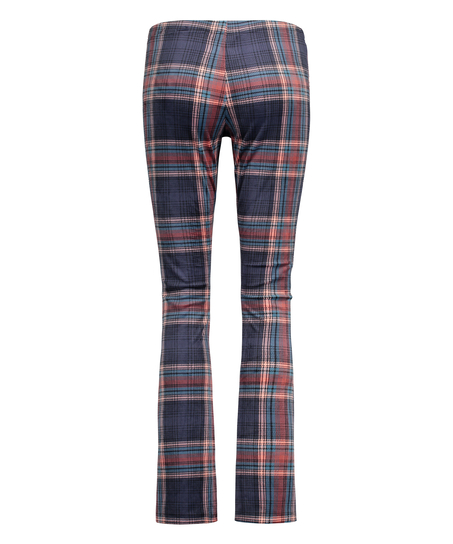 Legging Velour, blå