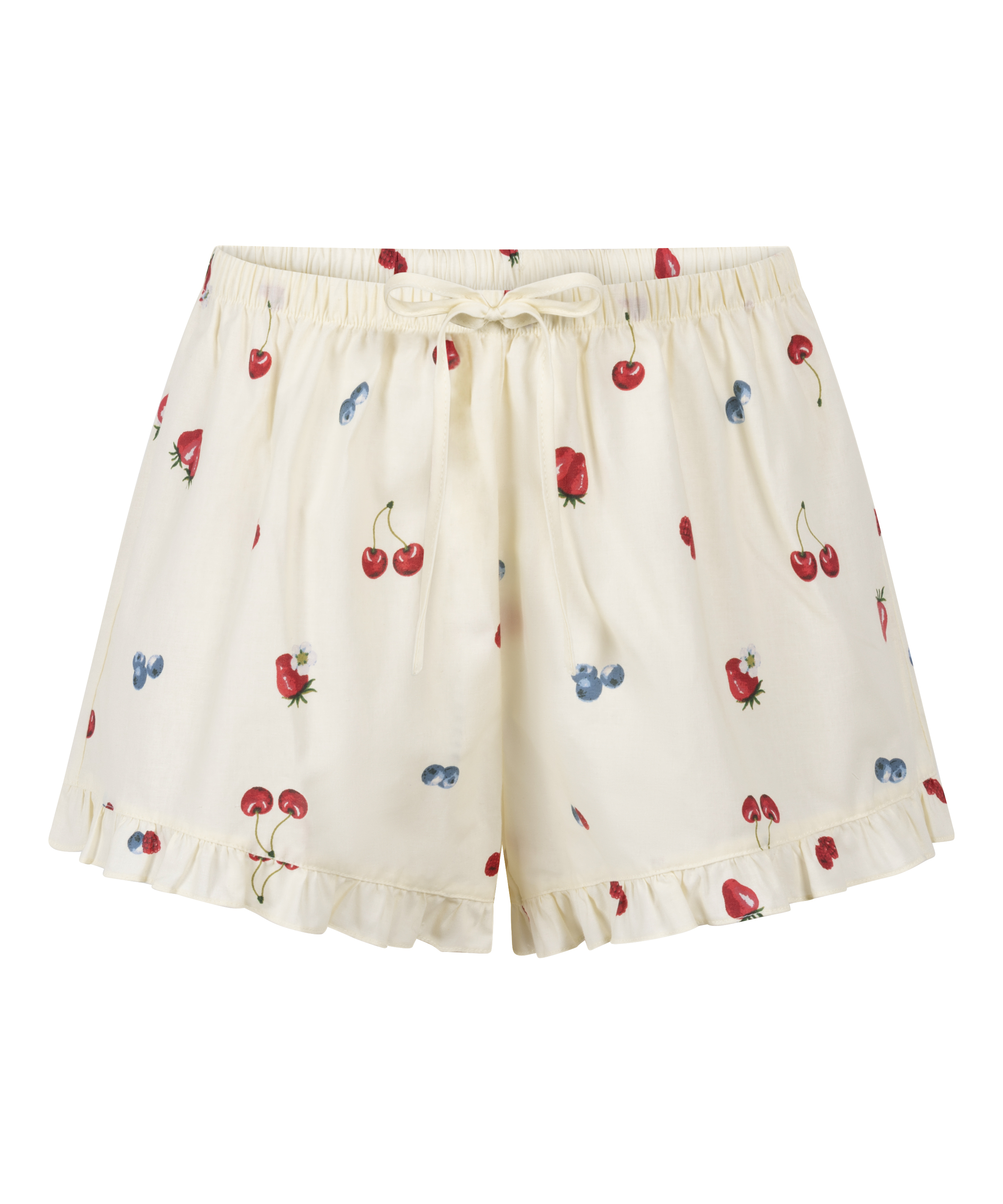 Vævede shorts, Gul, main