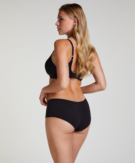 Pakke med 2 stk. Kim boxer Cotton, Sort