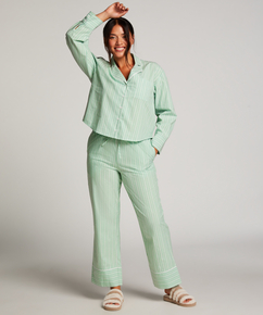 Pyjamasbukser Stripy, grøn
