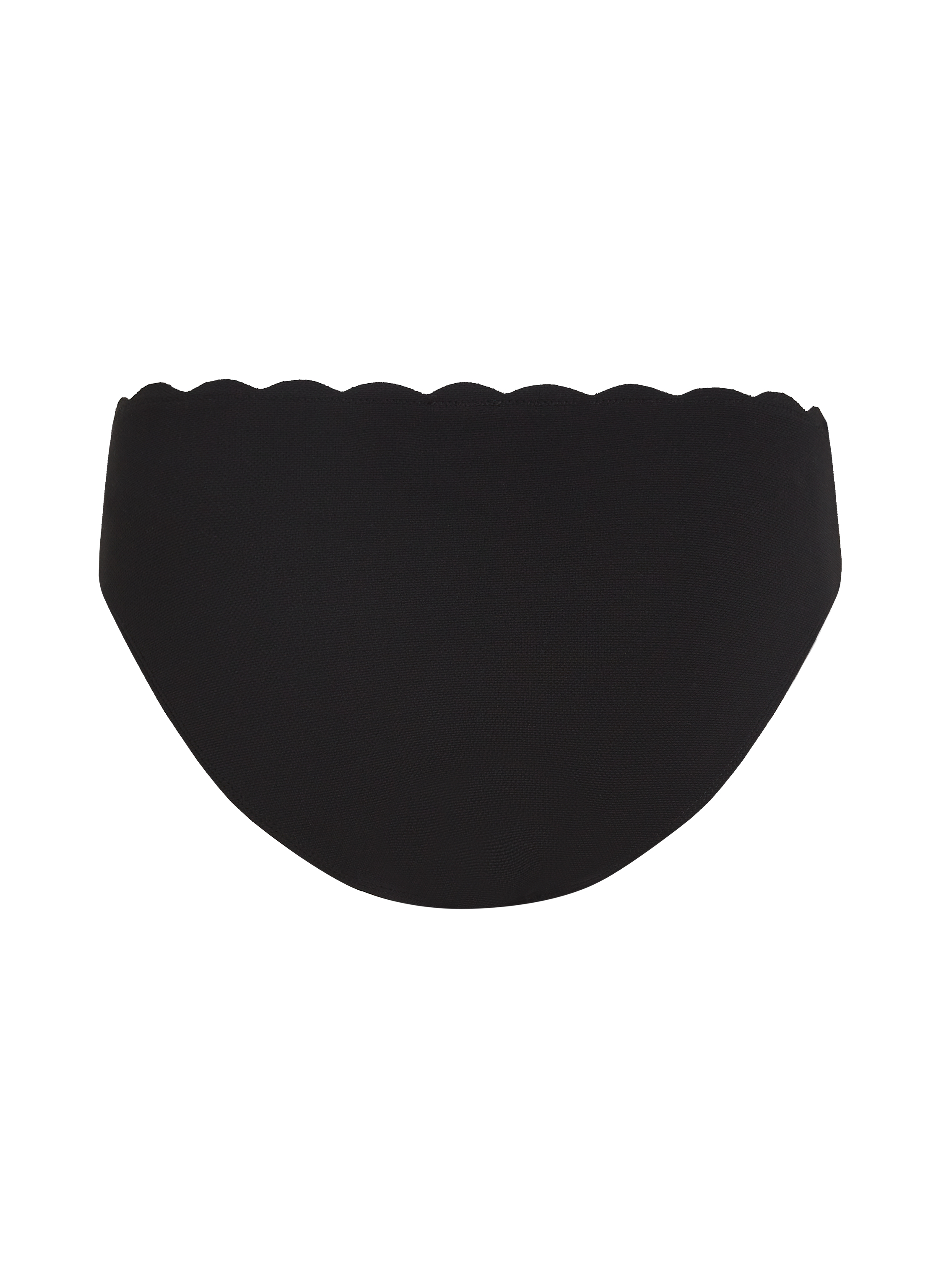 Scallop rio bikinitrusser, sort, main