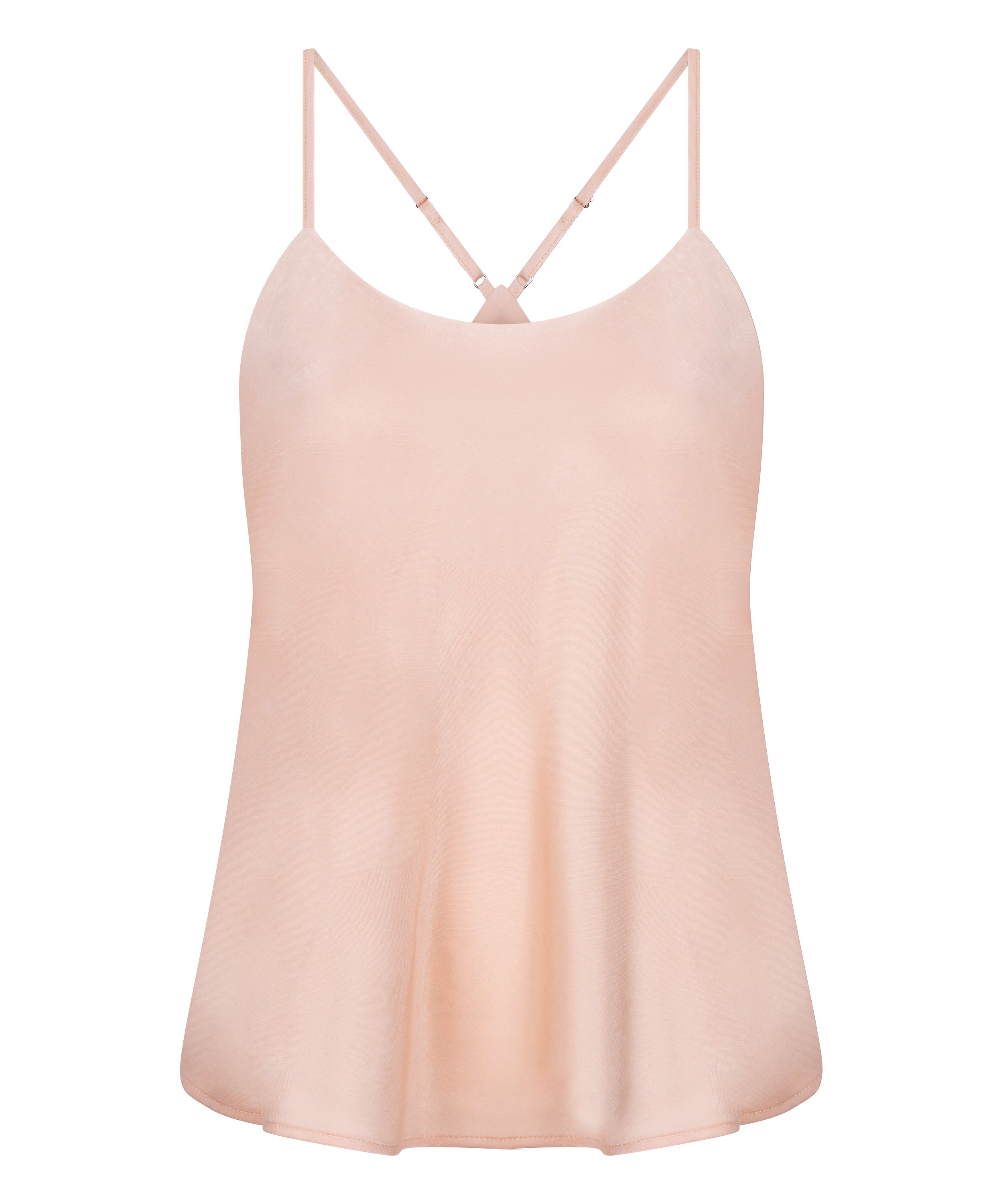 Cami top Satin Ayla, Lyserød, main