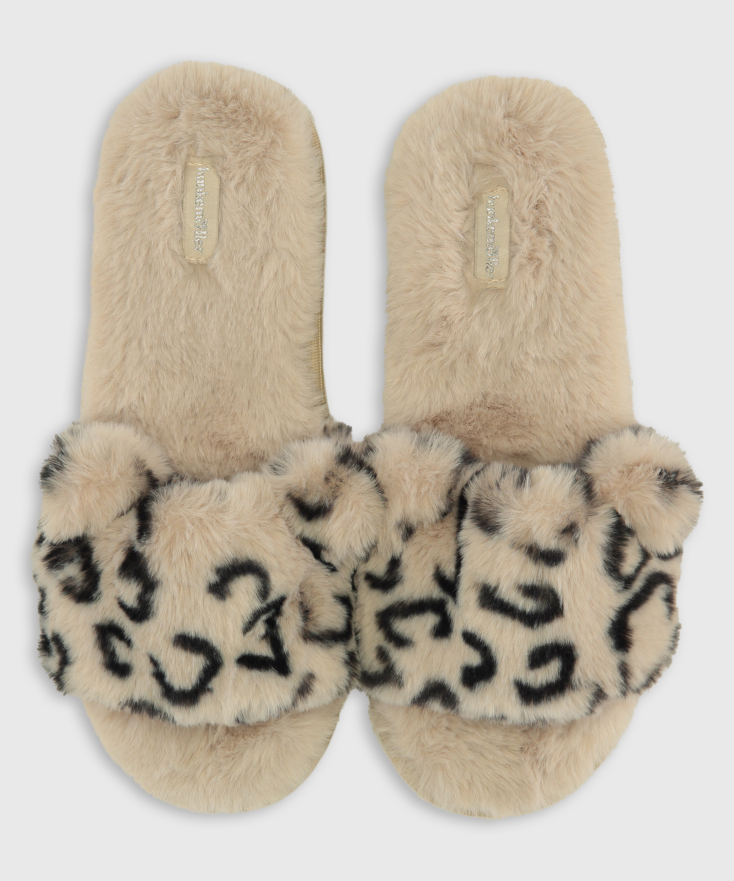 Slippers Animal, Grå, main