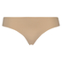 Usynlig basis-g-streng, Beige