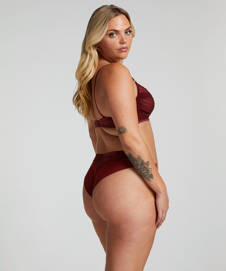 Ikke-formstøbt bøjle-bh Zoe, Rød