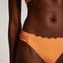Bikinitrusse Scallop Lurex, Orange