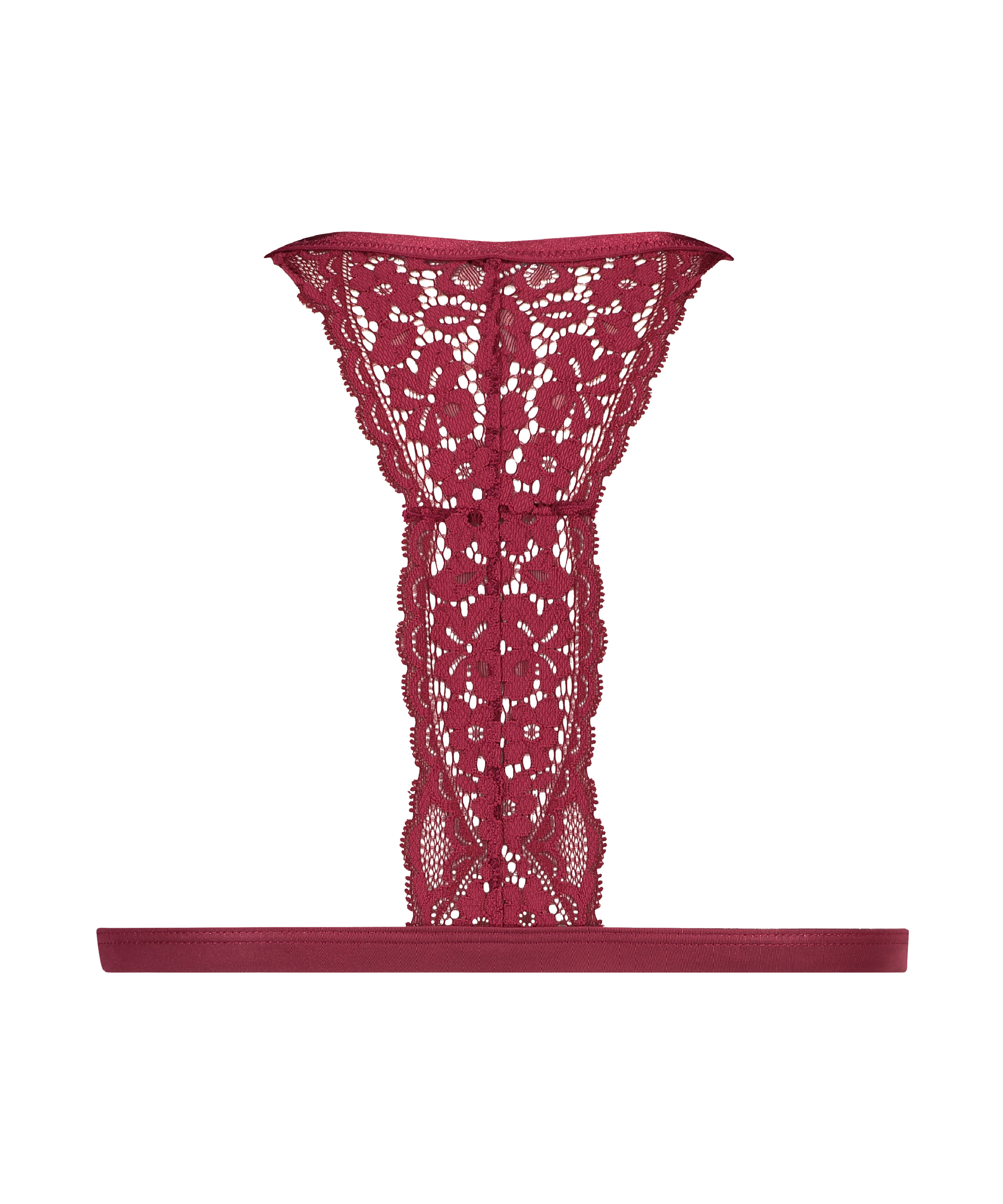 Rose vatteret trekantsbralette, R&oslash;d, main