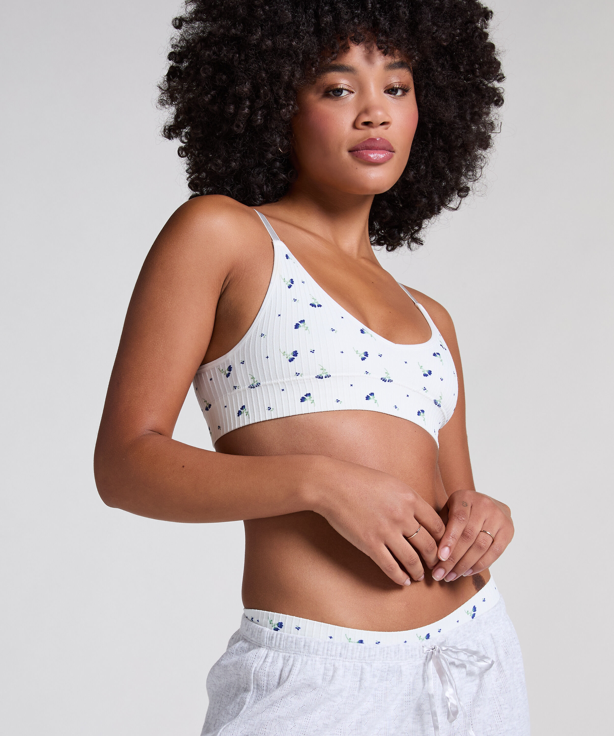 Bralette Dianne, Hvid