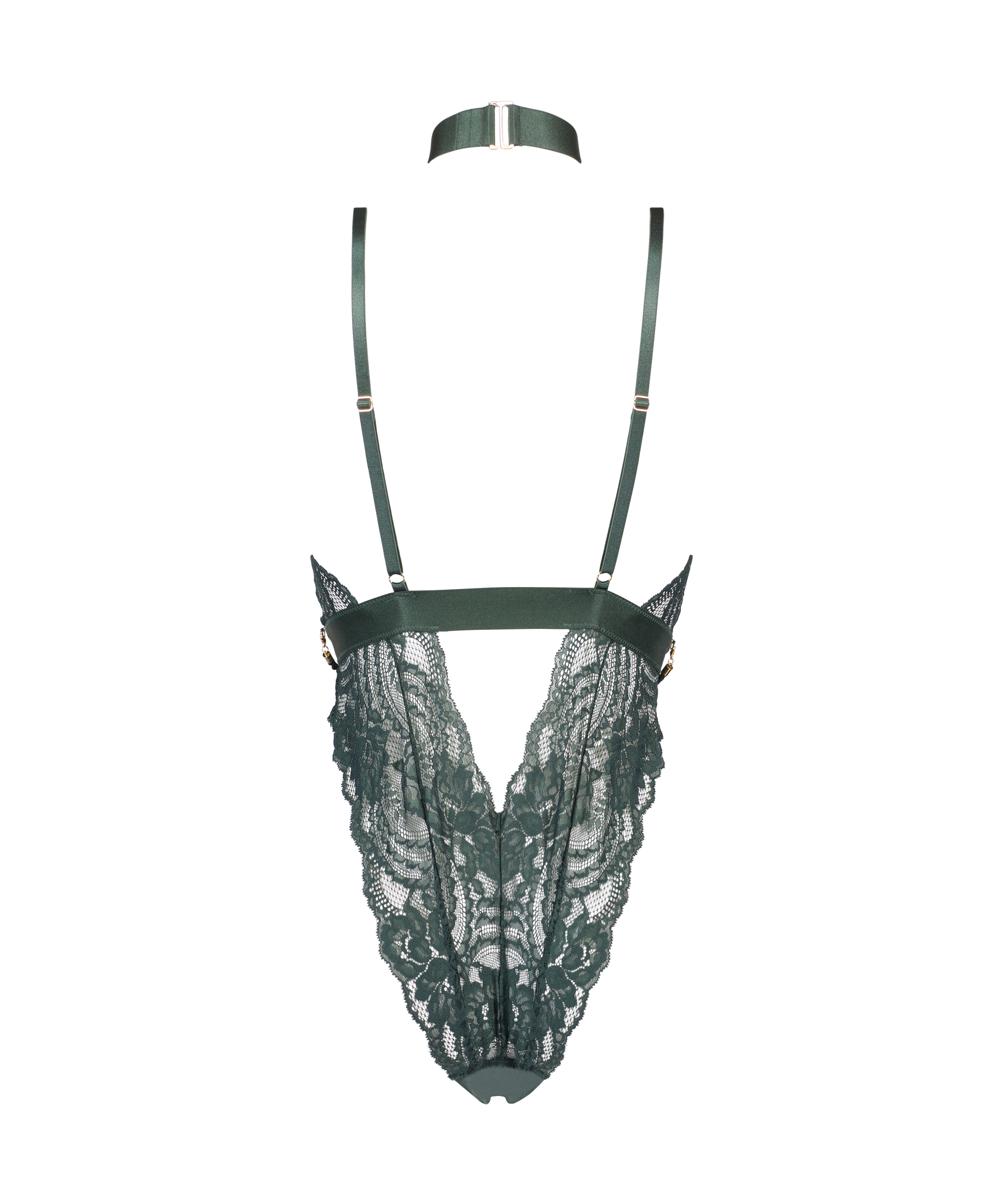 Private body åbent skridt Brandy, Grøn, main