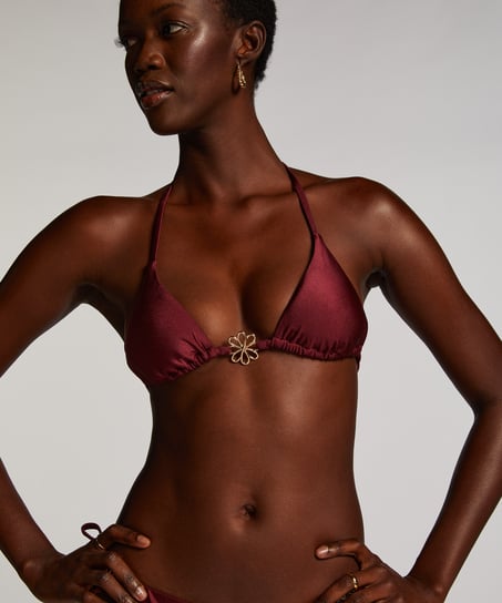 Triangle bikinitop Suze, Blå