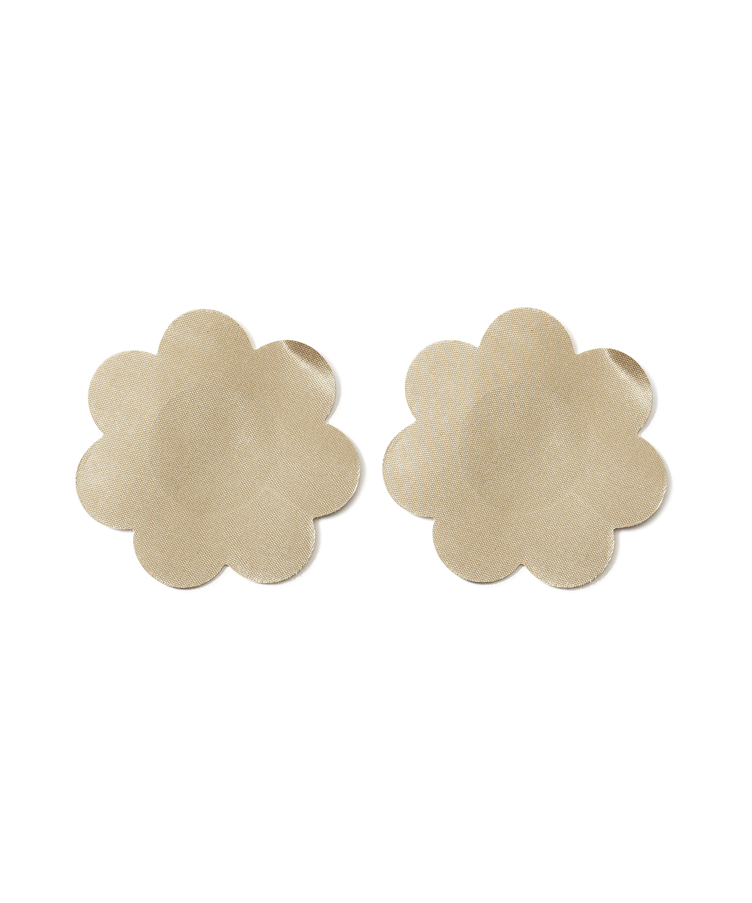 2 par Satin brystvorteskjulere, Beige