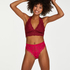 High leg brasiliansk trusse Iva, pink
