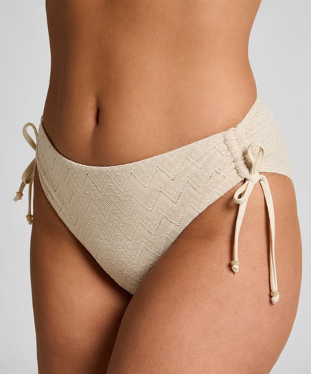 Bikiniunderdel Crochet, Hvid