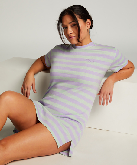 Natskjorte rund hals, grøn