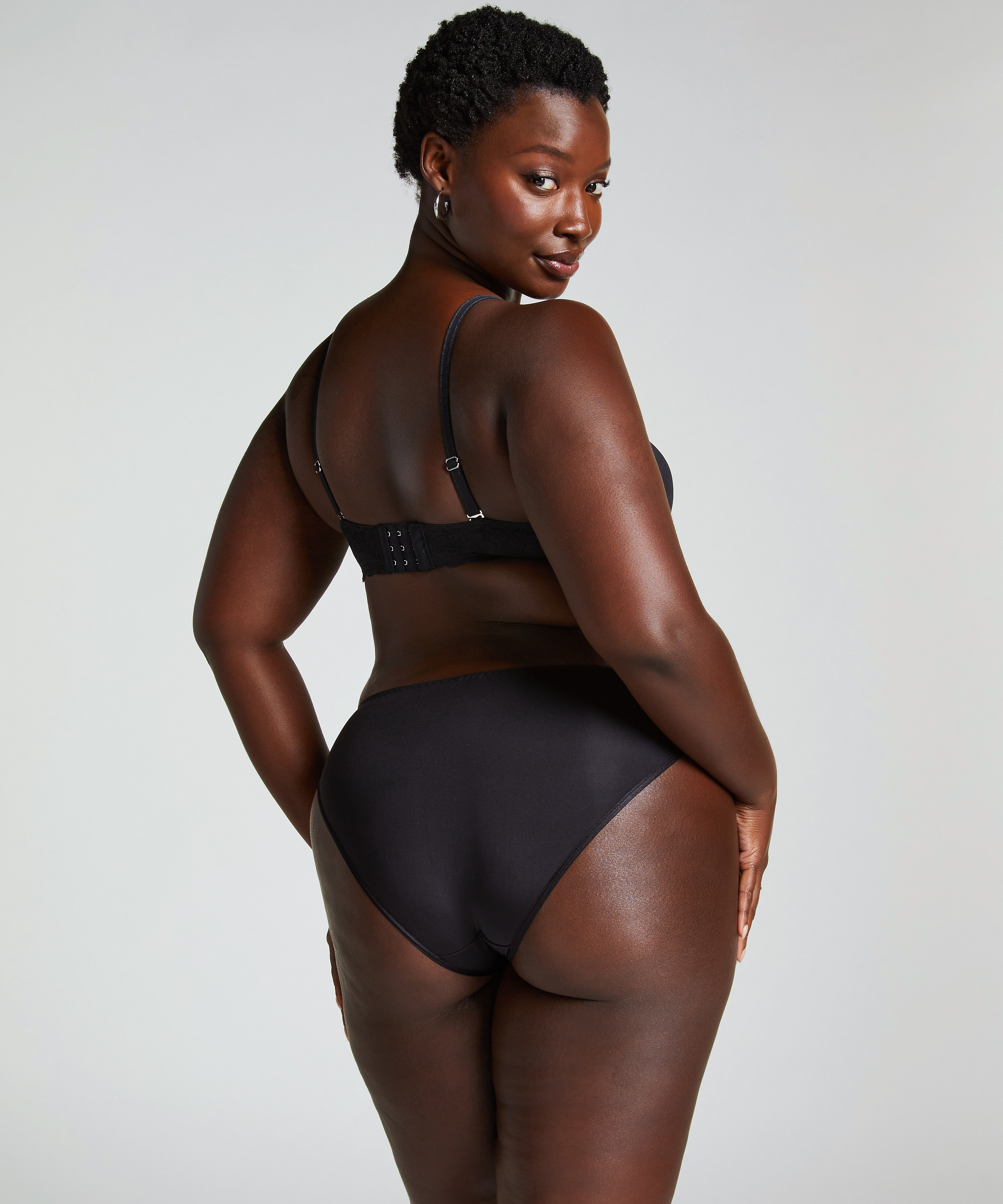 Angie trusser, pakke med 2 stk., Sort, main