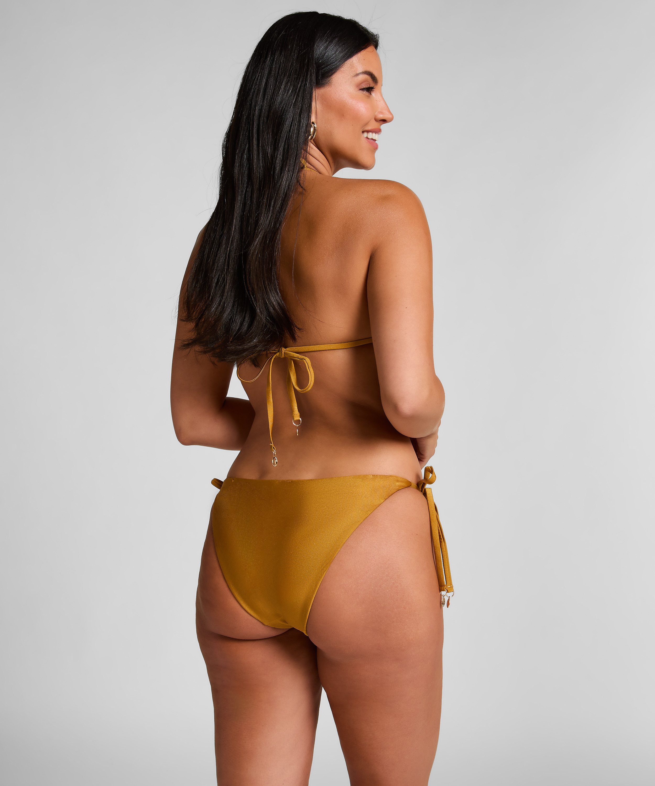 Boho Cheeky bikinitrusser, gul, main