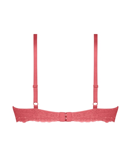 ﻿Formstøbt bøjle-bh Marine, Rød