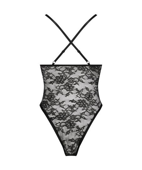 Højtaljet body Sienna, sort