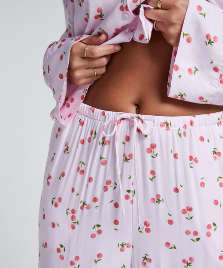 Satinbukser, Lyserød