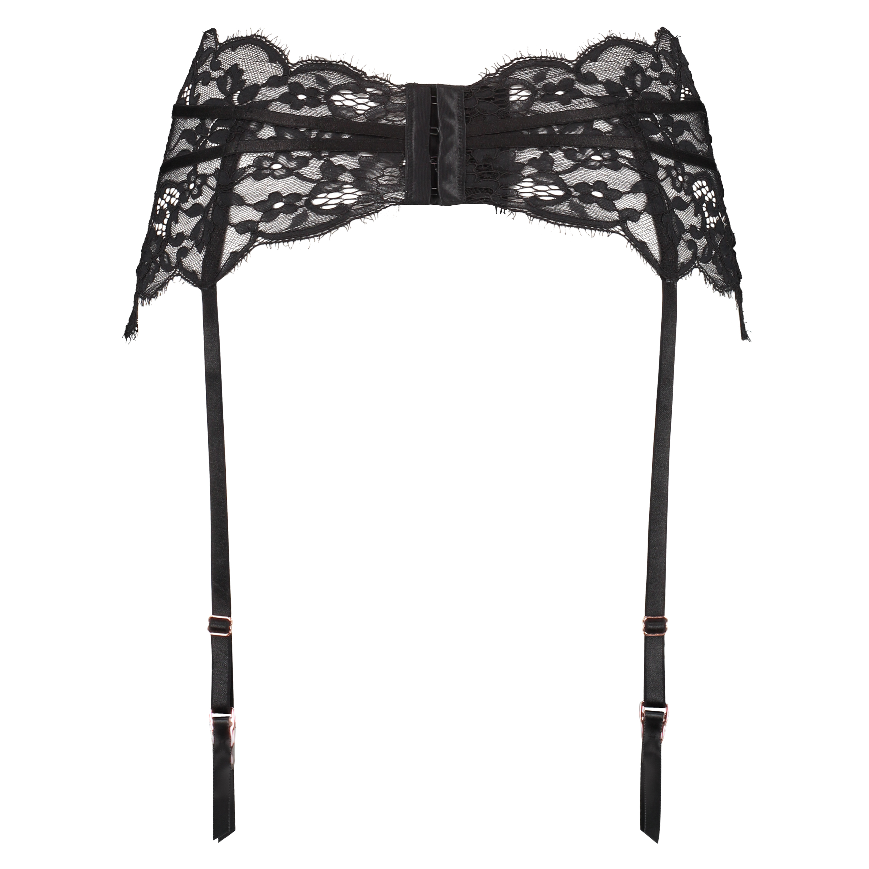 Strømpebånd Poppy, Sort, main