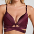 Formstøbt longline push-up-bøjle-bh Colette, Rød