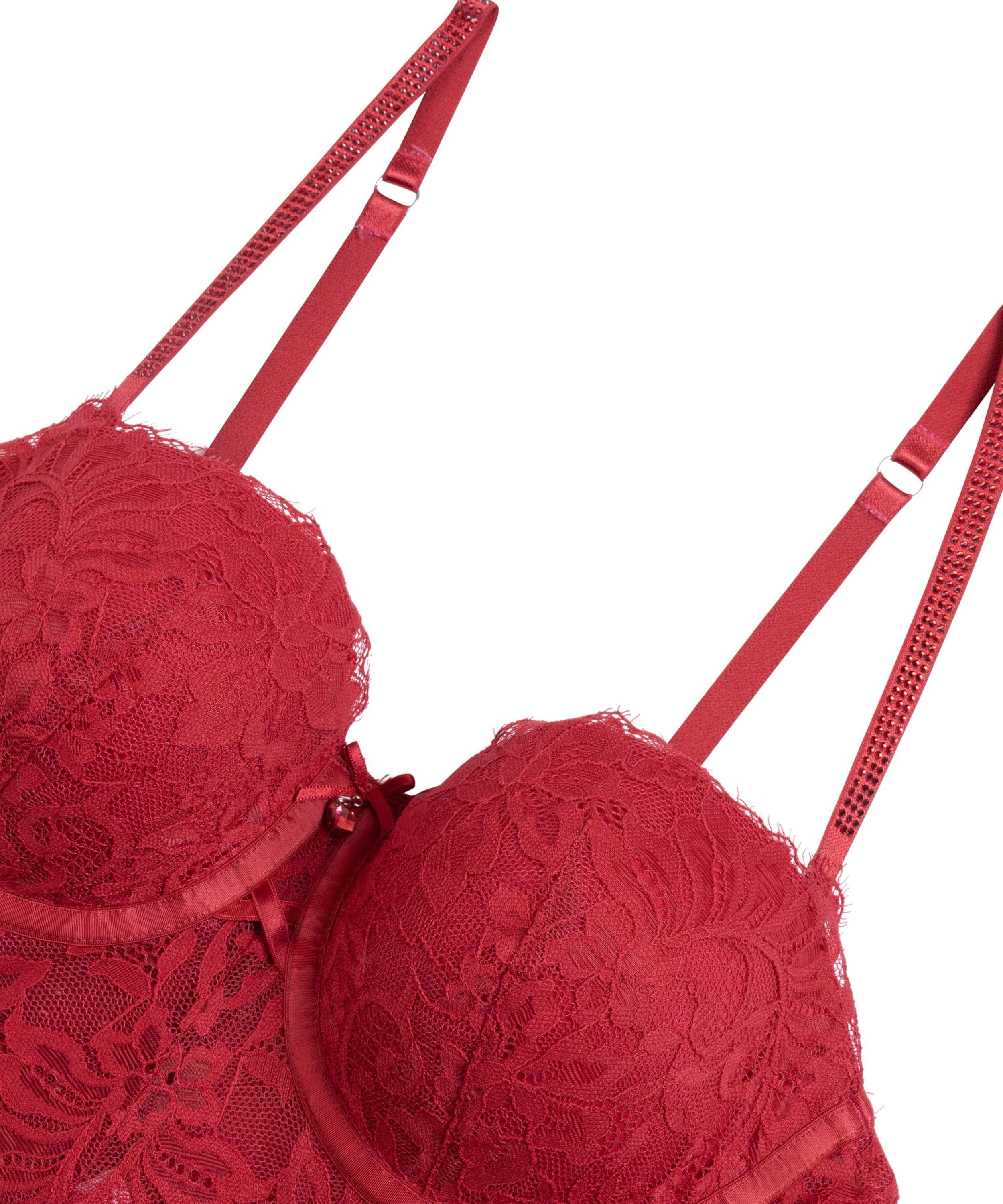 Bustier Charlotta, Rød, main