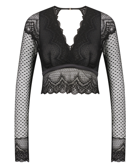 Bralette Lotta, Sort