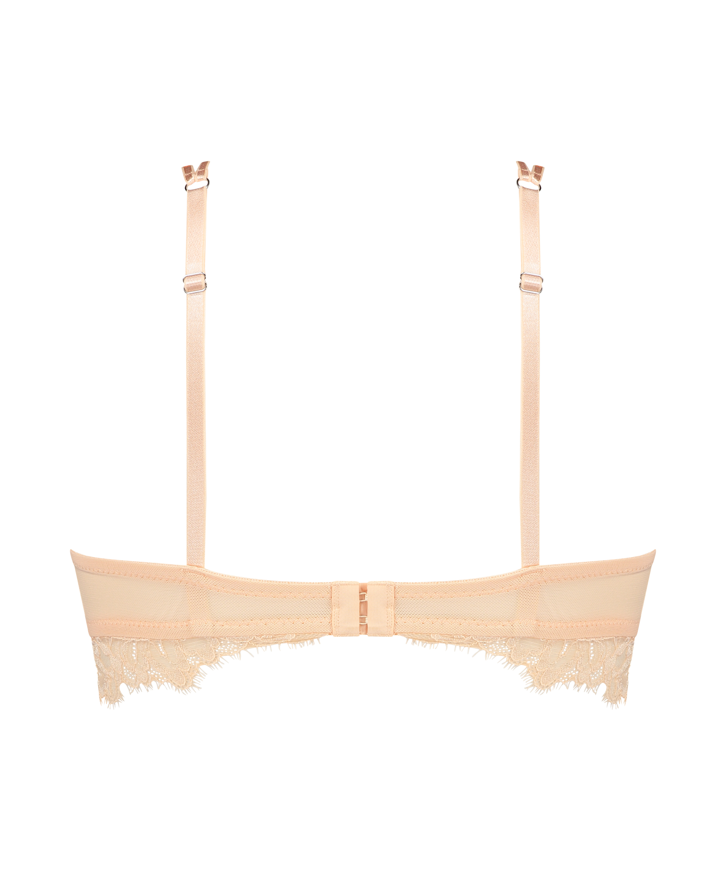 Ikke-formstøbt longline bøjle-bh Isabella, Orange, main