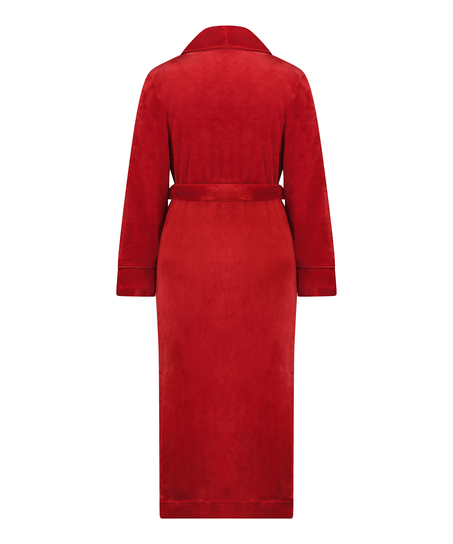 Badekåbe Fleece, Rød