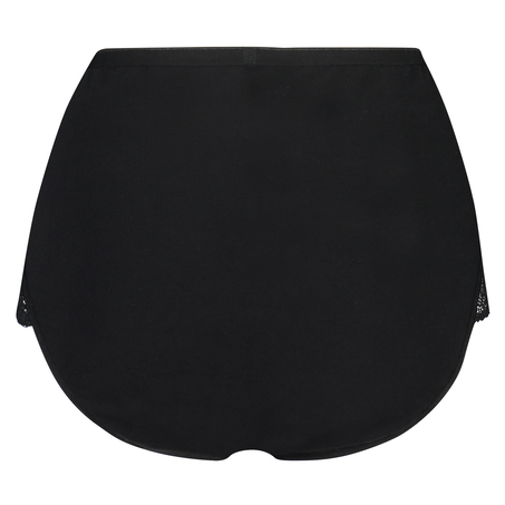 Superslip Lace Maxi bomuld, sort