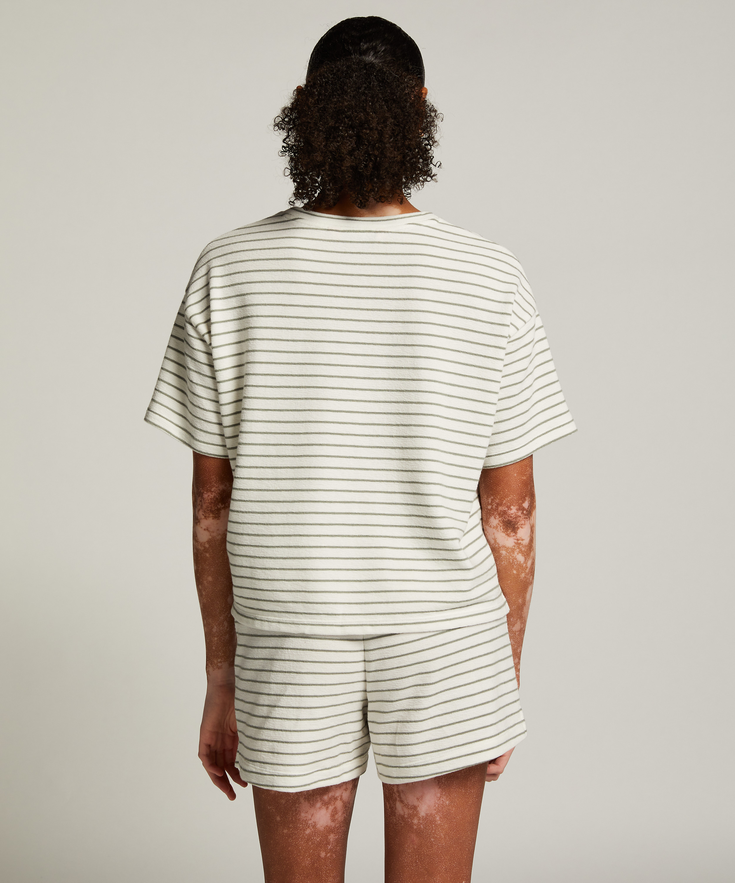 Pyjamastop, Hvid, main