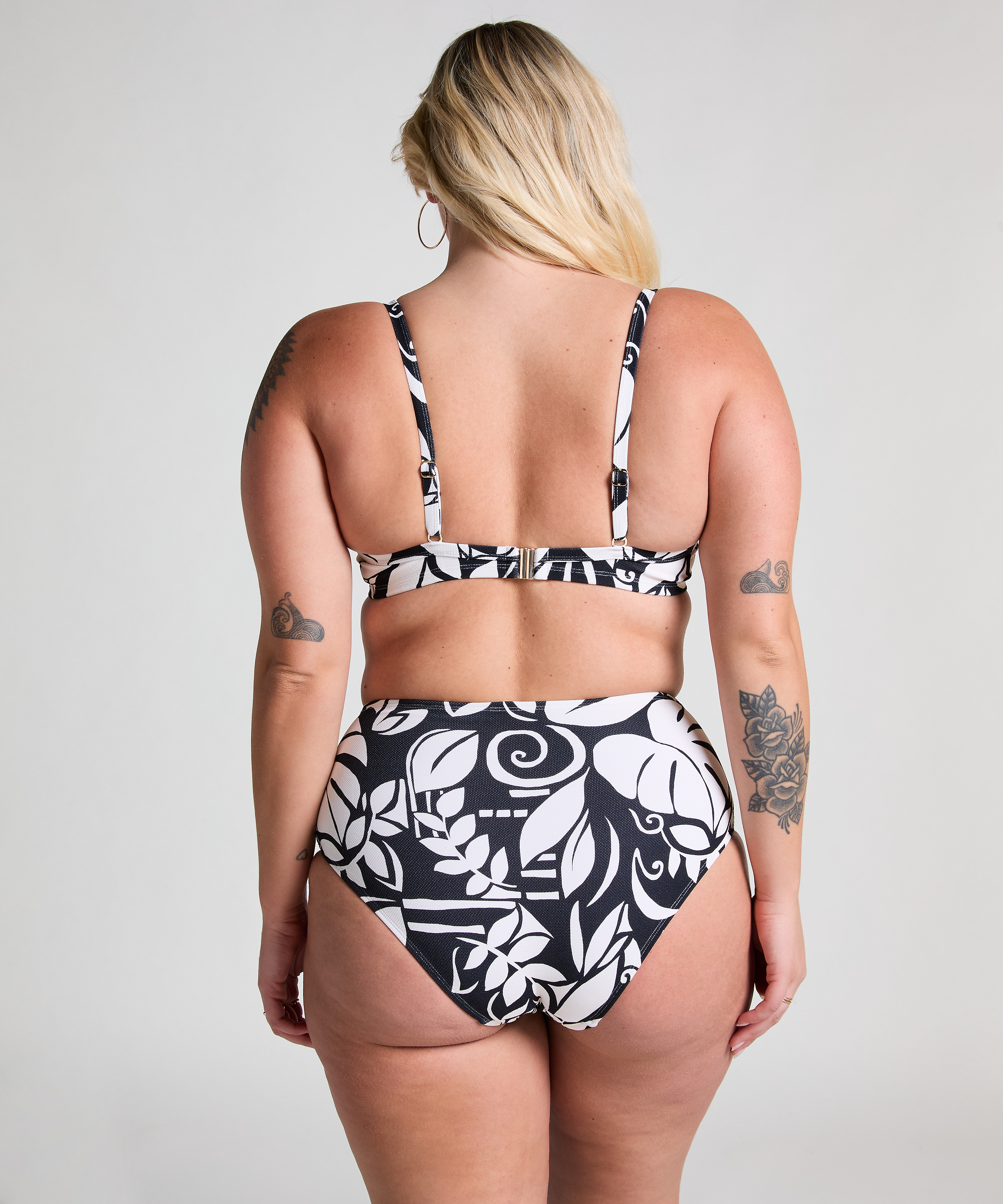 Bikinitop Mauritius, Sort, main