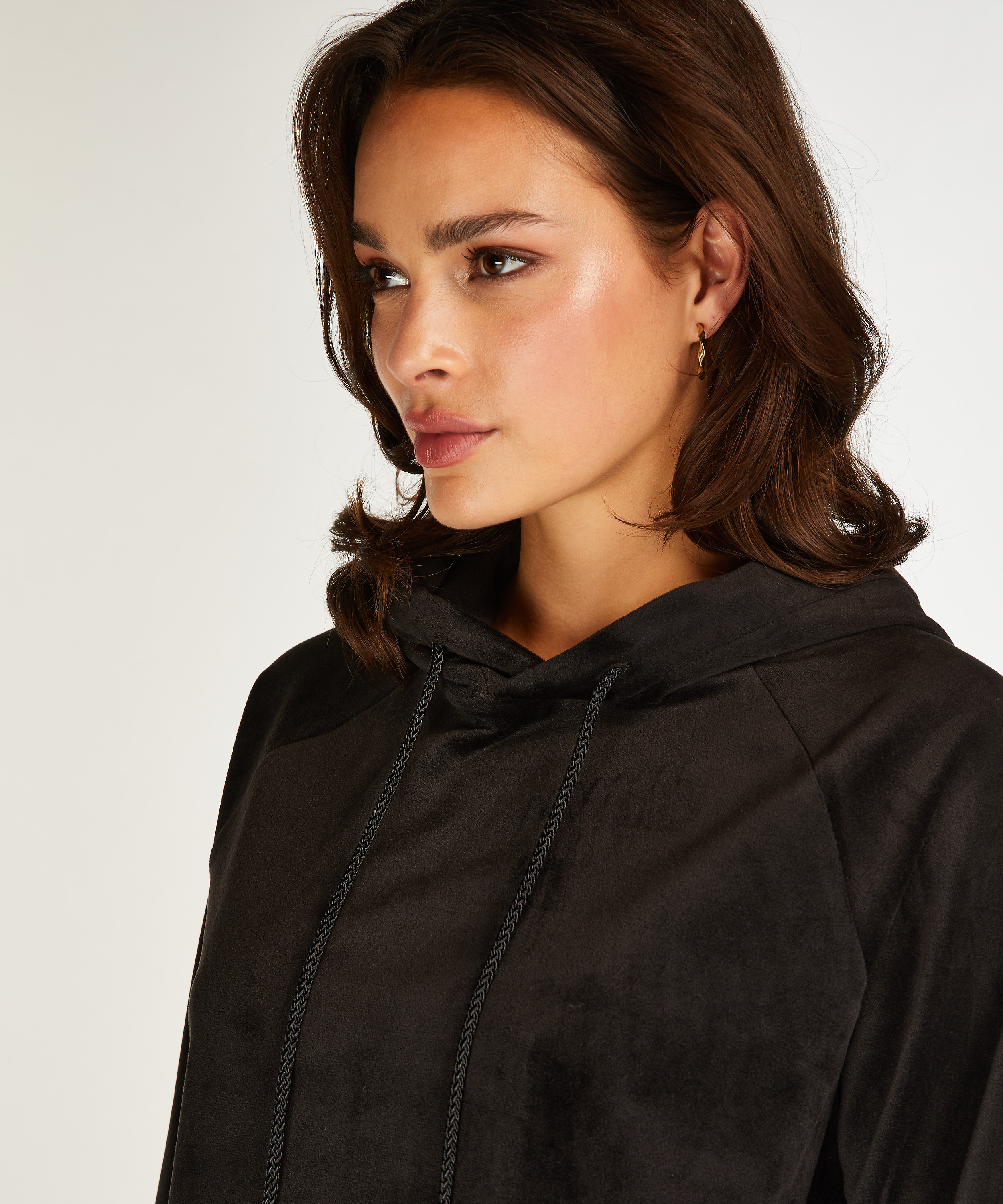 Velourtop, Sort, main