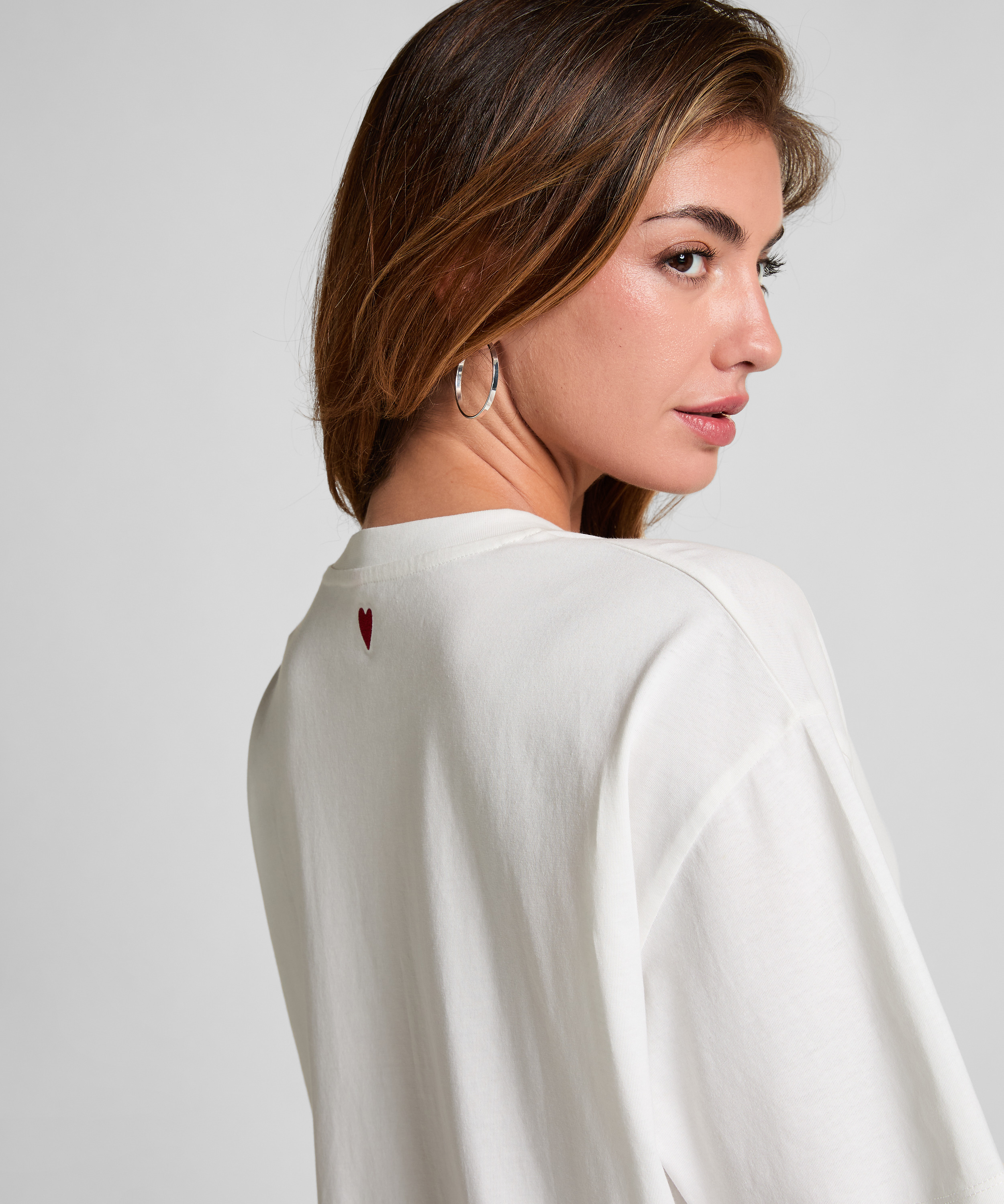 Natkjole, Hvid, main