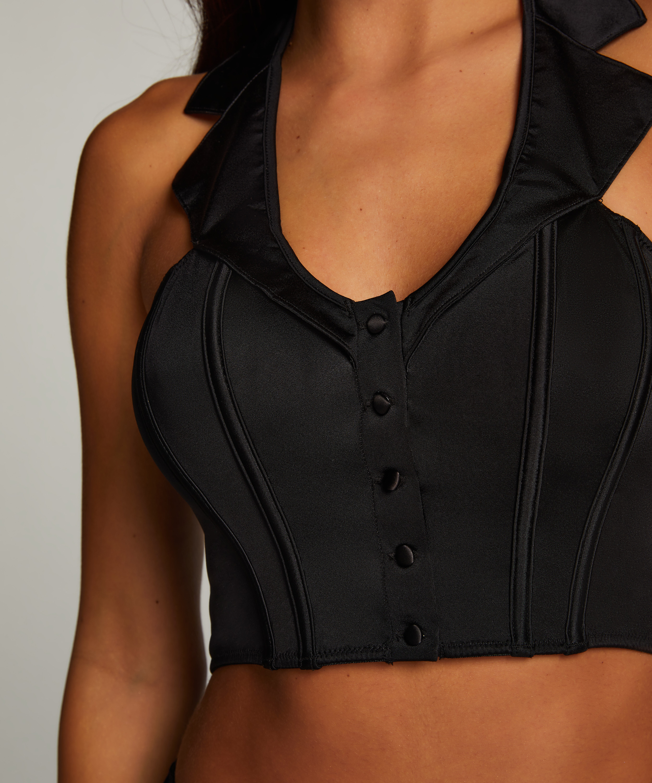 Bralette Bridget Bunny, Sort, main