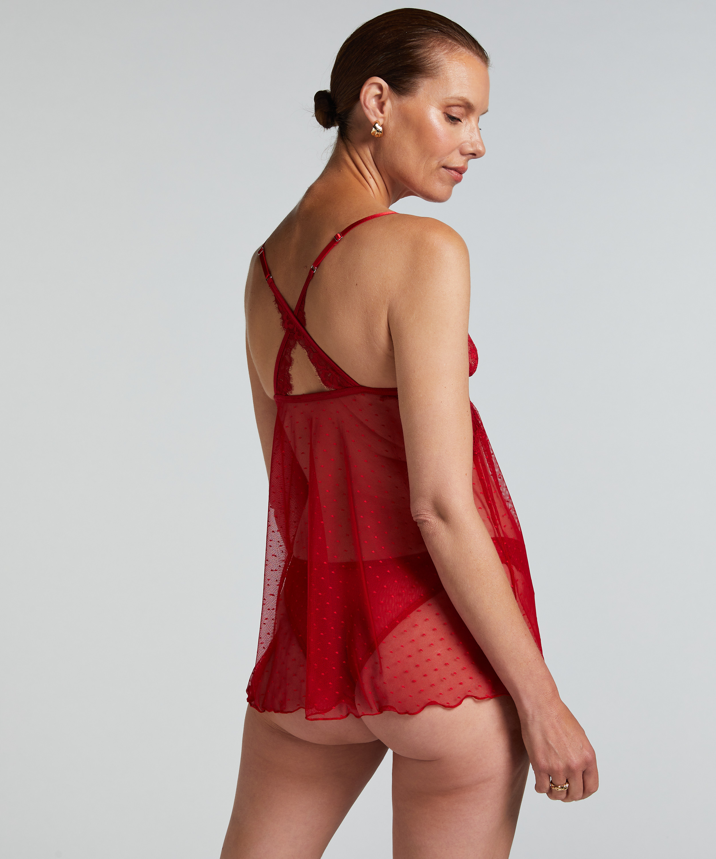 Babydoll Daisy, rød, main