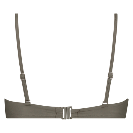 Formstøbt bandeau-bikinitop Tribe, Grøn