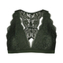 Bralette med halterneck og bryderryg, Gr&oslash;n