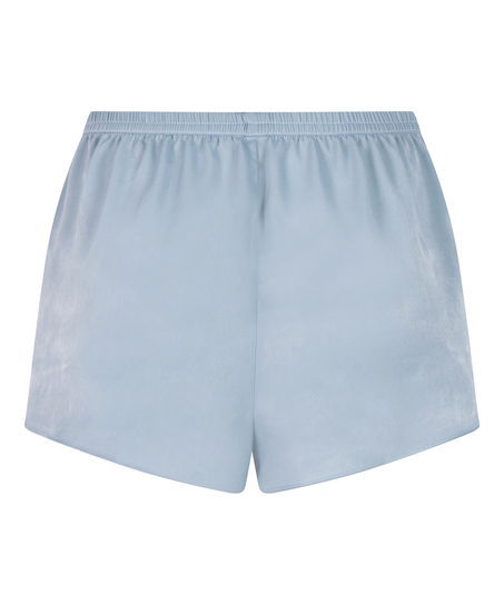Shorts Satin Minimal, Bl&aring;