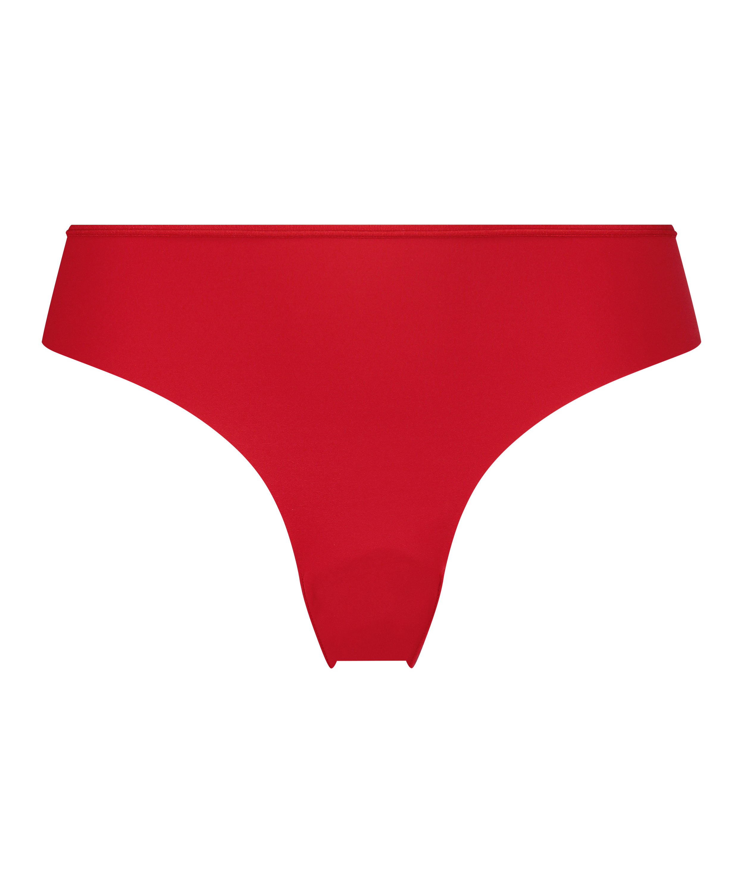 Usynlig brasiliansk trusse Lace Back, R&oslash;d, main