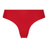 Usynlig brasiliansk trusse Lace Back, R&oslash;d