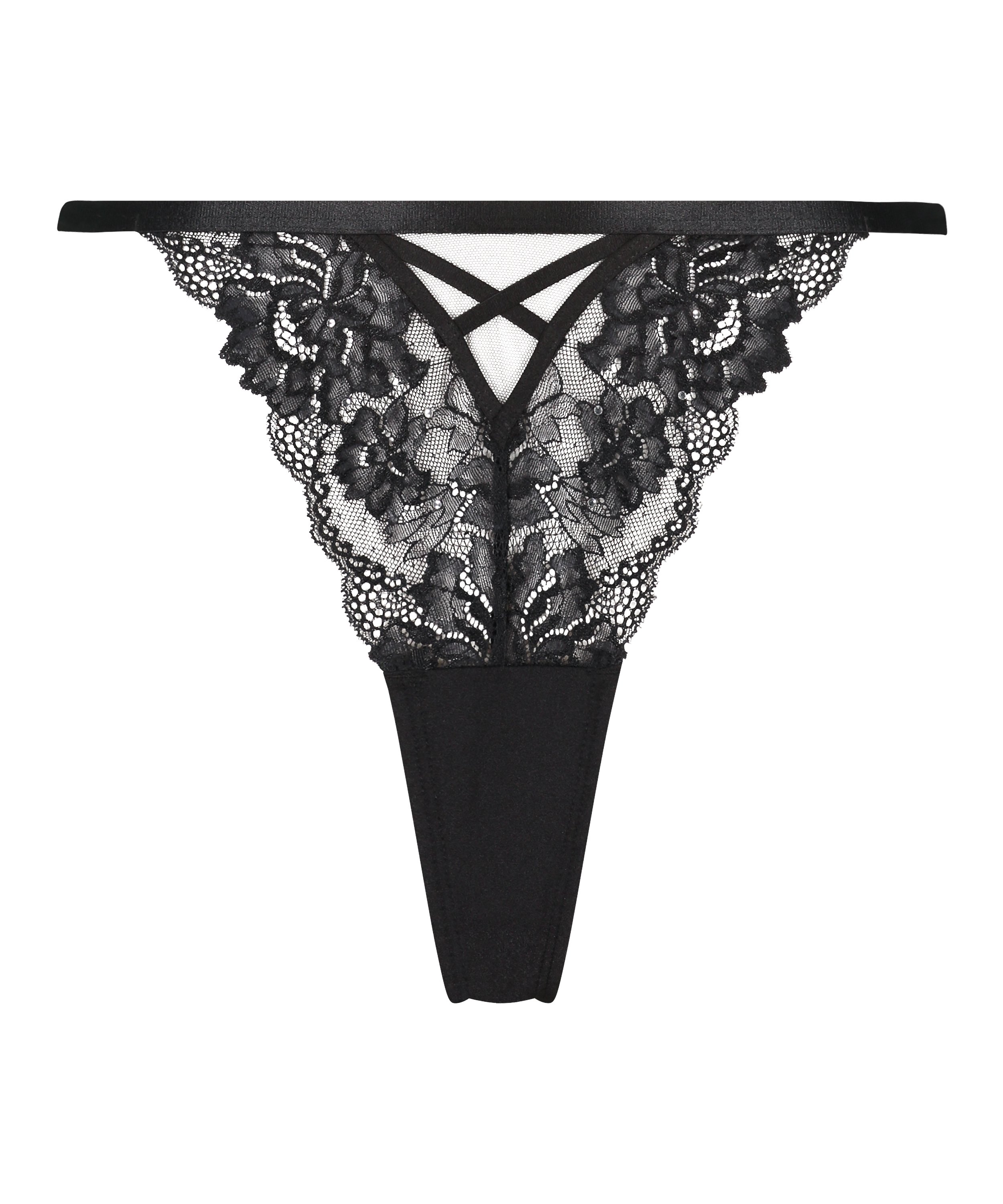 G-streng Gigi, Sort, main