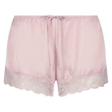 Pyjamasshorts Satin, Lilla