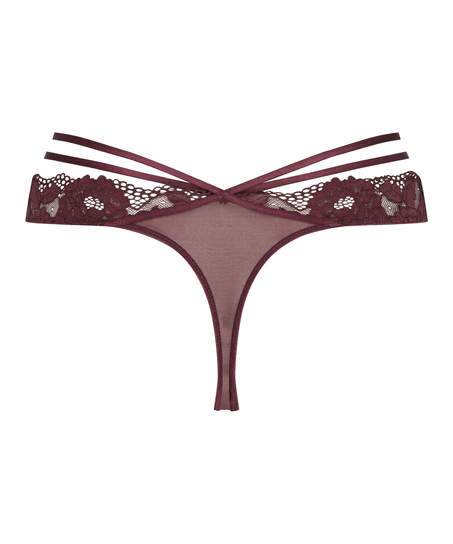 Sally g-streng, rød