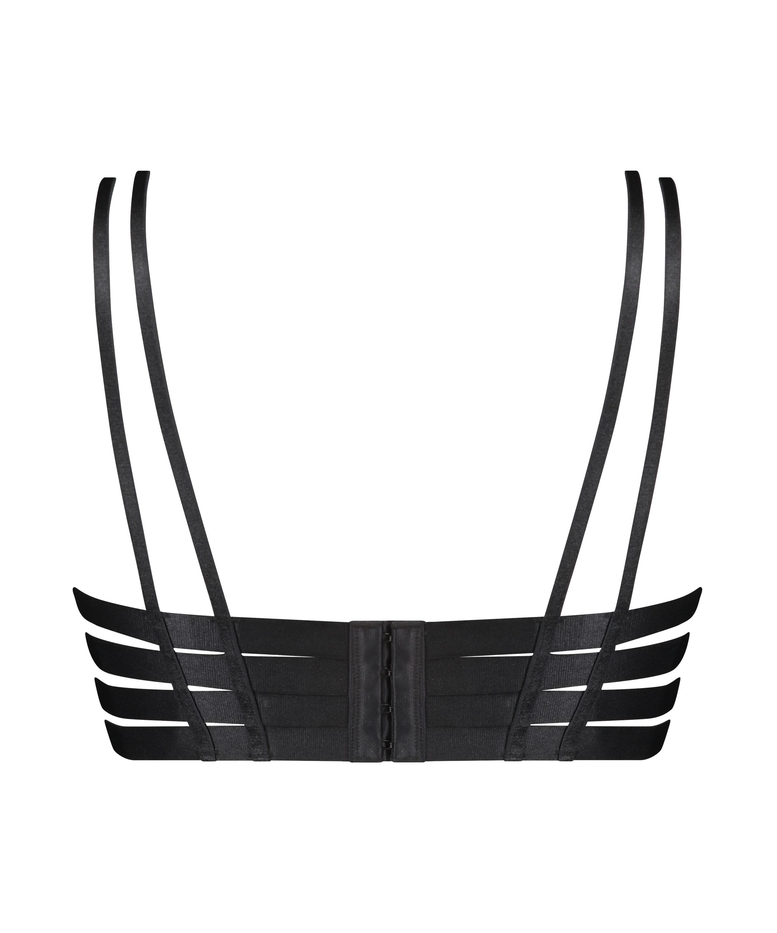 Ikke-formstøbt bøjle-bh Athena, Sort, main